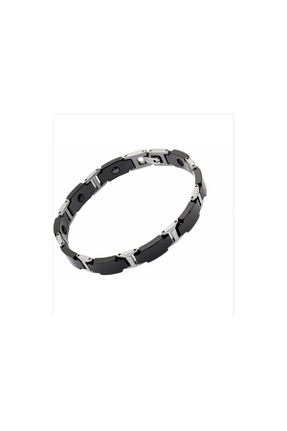 دستبند استیل (فولاد) سفید مردانه استیل (فولاد) Tiens - کد 864790521