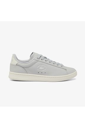کفش اسنیکر طوسی زنانه بند دار Lacoste - کد 866651300