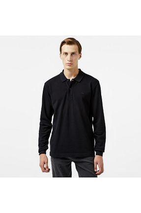 پولوشرت مشکی مردانه پارچه Lacoste - کد 858172809