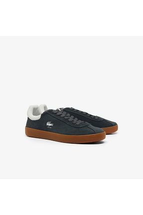 کفش اسنیکر طوسی مردانه بند دار Lacoste - کد 864992177