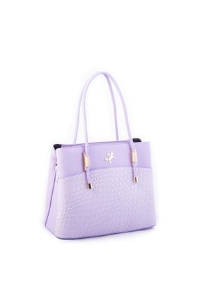 کیف دوشی بنفش زنانه چرم مصنوعی Nas Bag - کد 831087471