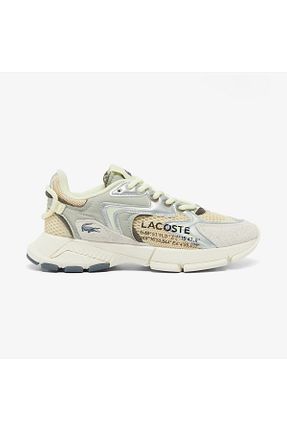 کفش اسنیکر طوسی زنانه بند دار Lacoste - کد 858980798