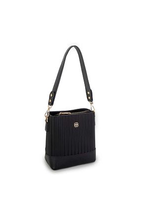 کیف دوشی مشکی زنانه چرم مصنوعی Nas Bag - کد 868106677