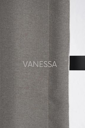پرده زمینه طوسی پلی استر VANESSA PERDE - کد 864989071