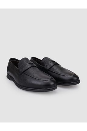 کفش کژوال مشکی مردانه چرم خالص Cabani - کد 864996479