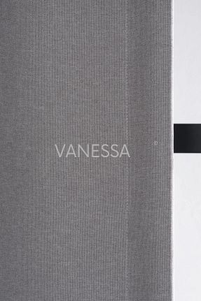 پرده زمینه طوسی پلی استر VANESSA PERDE - کد 864989004