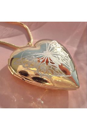 گردنبند استیل ( فولاد ) طلائی زنانه استیل ضد زنگ AŞIK ACCESSORIES - کد 864993783
