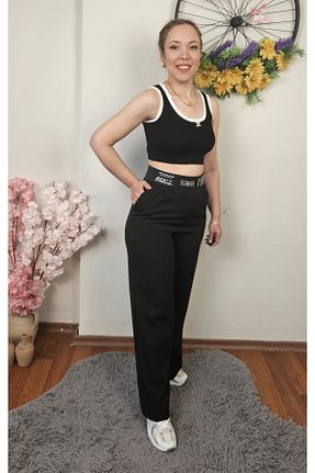 بلوز مشکی زنانه ساده GAMZE ALPTEKİN - کد 865179332