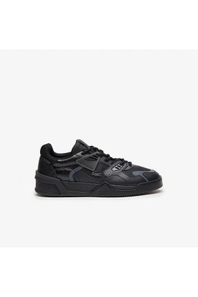 کفش اسنیکر مشکی مردانه بند دار Lacoste - کد 769211619