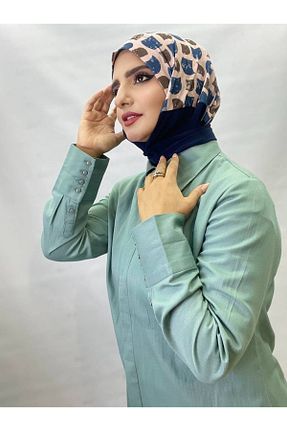 شال سرمه ای زنانه جاز ALDAİR - کد 865002533