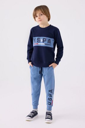 ست لباس راحتی سرمه ای بچه گانه چاپی U.S. Polo Assn. - کد 865032276
