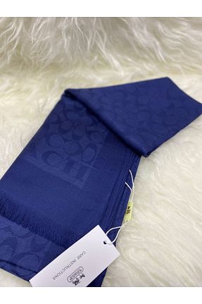 شال سرمه ای زنانه کشمیر İPEKSCARF - کد 865035427