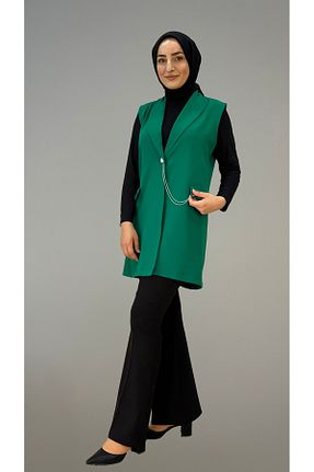 جلیقه سبز زنانه رگولار Taşpınar Butik - کد 865040870