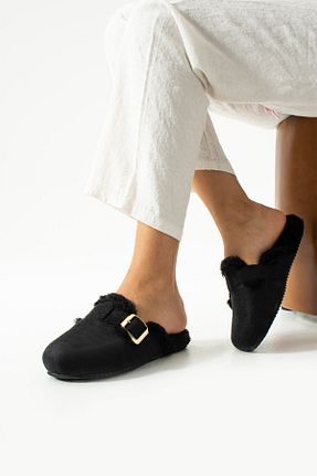 دمپائی مشکی زنانه جیر Moda Devrin - کد 863923956