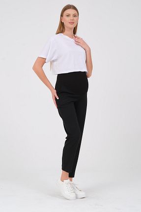 شلوار بارداری مشکی زنانه بافتنی BUSA - کد 653567822