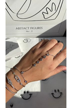 دستبند استیل (فولاد) زنانه استیل (فولاد) GAMZE - کد 865065421