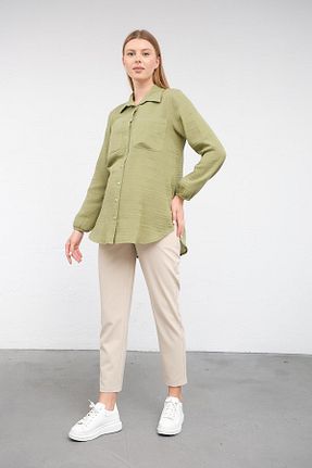 پیراهن بارداری سبز زنانه BUSA - کد 845503188