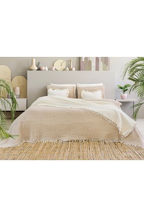 روتختی سایز بزرگ بژ 240 x 260 MEET MAYA NATURAL - کد 800908369