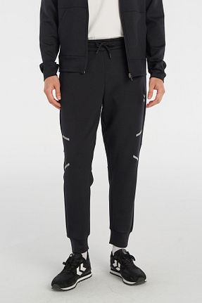 شلوار کرمگن مشکی مردانه پلی استر hummel - کد 839329443