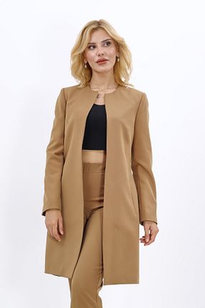 کت قهوه ای زنانه رگولار ÖNDER ÖZSOY - کد 865081152