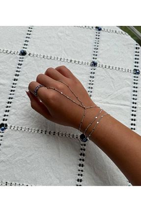 دستبند استیل (فولاد) طلائی زنانه استیل (فولاد) SEM STORE - کد 865118962