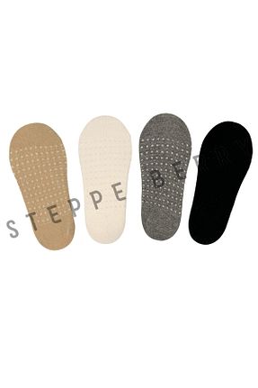 جوراب رنگی زنانه پنبه ای STEPPE BERRY - کد 865086211
