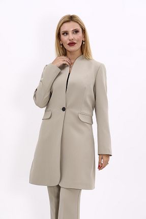 کت قهوه ای زنانه Comfort ÖNDER ÖZSOY - کد 865082305