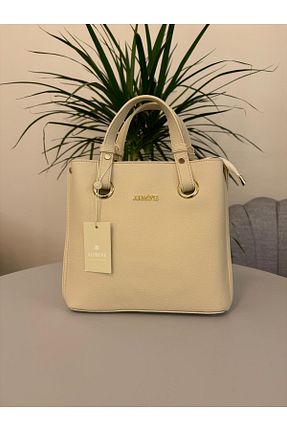 کیف دوشی بژ زنانه چرم مصنوعی Armine - کد 865087113