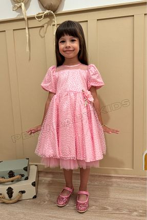 لباس صورتی بچه گانه بافتنی penu baby kids - کد 865133840