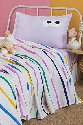 پیکه و ست پیکه تکنفره بنفش پنبه ای Eponj Home - کد 861191956