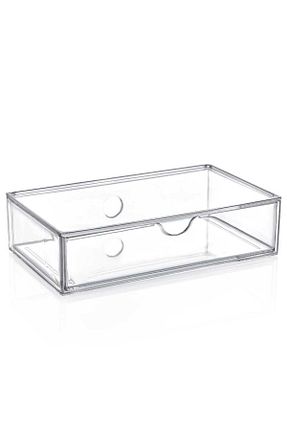 نظم دهنده جواهرات و آرایش سفید پلاستیک Box Up - کد 4275974