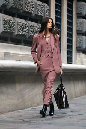 کت صورتی زنانه رگولار boneqa barcelona - کد 865153140