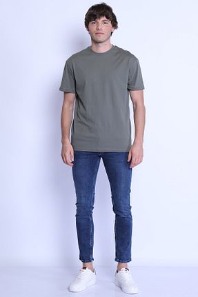 شلوار جین آبی مردانه پاچه تنگ Twister Jeans - کد 350460355