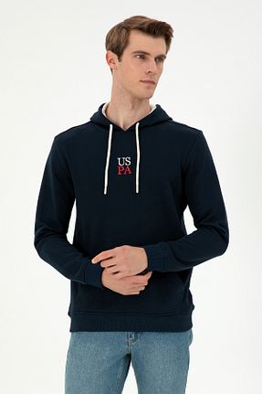 سوئیشرت سرمه ای مردانه ساده U.S. Polo Assn. - کد 865160387