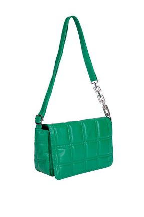 کیف دوشی سبز زنانه چرم مصنوعی Judour Bags - کد 884859975
