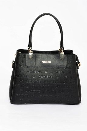 کیف دوشی مشکی زنانه چرم مصنوعی Armine - کد 865162472