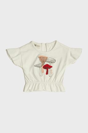 بلوز سفید بچه گانه ساده Layette - کد 819345206