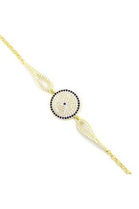 دستبند نقره طلائی زنانه 925 عیار Güler Yüzlü Silver - کد 317315863