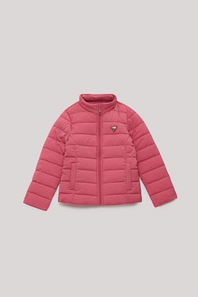 کاپشن صورتی بچه گانه اسلیم فیت Guess - کد 854007054