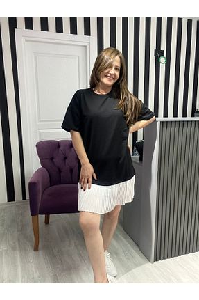 لباس سفید زنانه بافت VOSEM BUTİK - کد 865172283