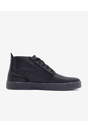بوت / نیم بوت مشکی مردانه چرم خالص CLARKS - کد 865177525