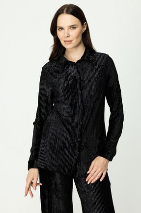 بلوز مشکی زنانه ساده Mi Pret a Porter - کد 865185866