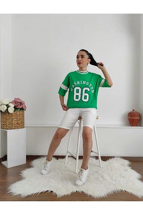 ست بالاتنه و پائین تنه سبز زنانه بافتنی Altı Üstü Butik - کد 865195011