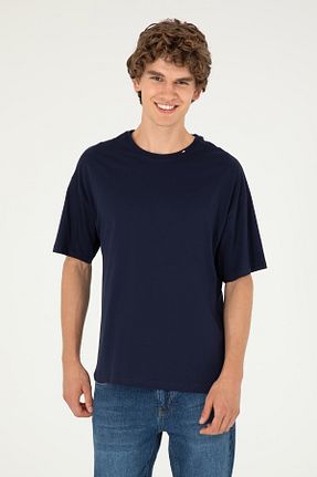 تیشرت سرمه ای مردانه اورسایز U.S. Polo Assn. - کد 865197130