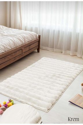 فرش بژ Çift Taraflı azizhomeconcept - کد 775041093