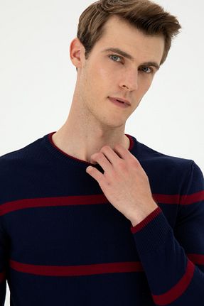 پلیور سرمه ای مردانه ساده U.S. Polo Assn. - کد 865190717