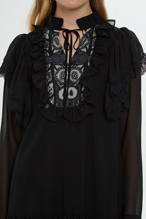 لباس مشکی زنانه بافتنی 4G GIZIA - کد 865201173