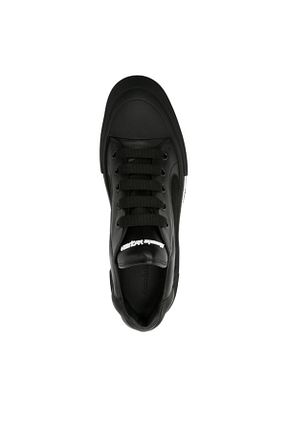 کفش اسنیکر مشکی مردانه بند دار ALEXANDER MCQUEEN - کد 865200198
