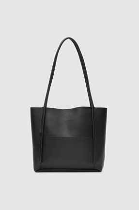 کیف دوشی مشکی زنانه چرم مصنوعی Shule Bags - کد 848614265