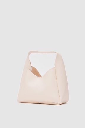 کیف دوشی بژ زنانه چرم مصنوعی Shule Bags - کد 848182878